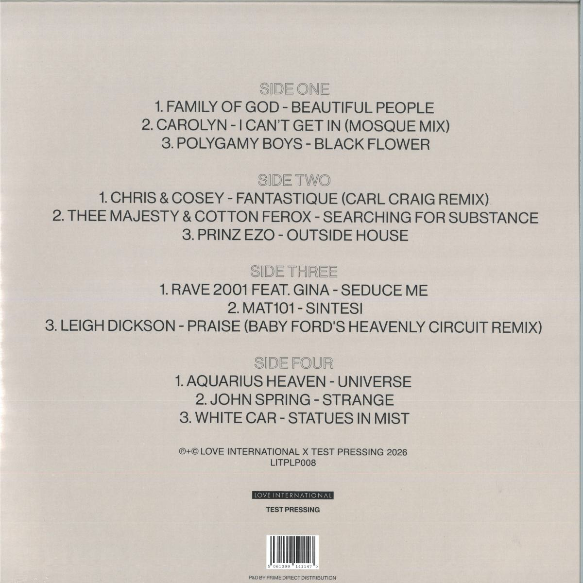 Various Artists - (PRESALE) Ivan Smagghe presents: The Sound of Love International #008 (2xVINYL) | Mint (M) Mint (M)
