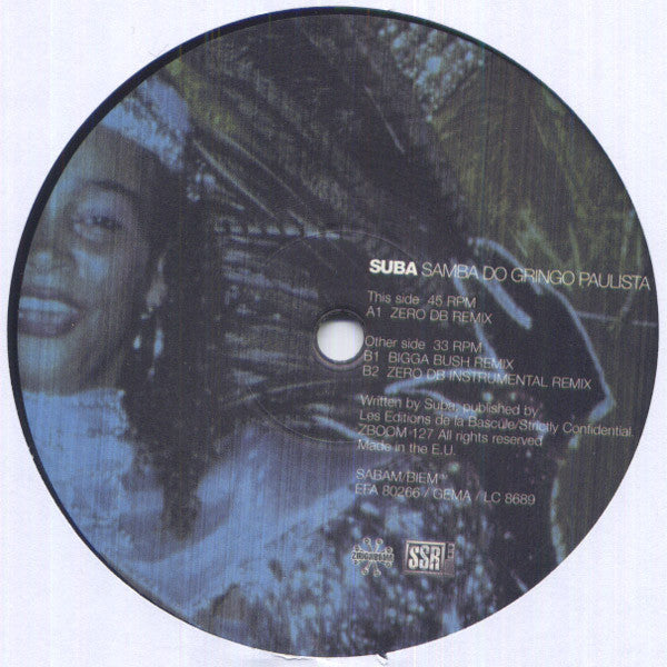 Suba - Samba Do Gringo Paulista | Very Good (VG) Excellent (EX)