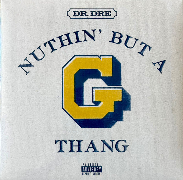 Nuthin' But a "G" Thang [7" Single] Vinyl Record