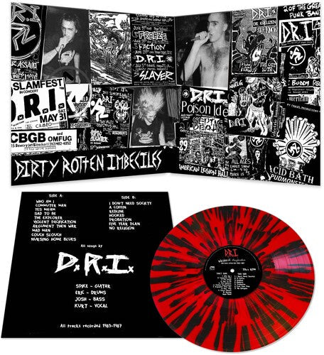 Violent Pacification & More Rotten Hits 1983-1987 (Colored Vinyl, Red, Splatter) Vinyl Record