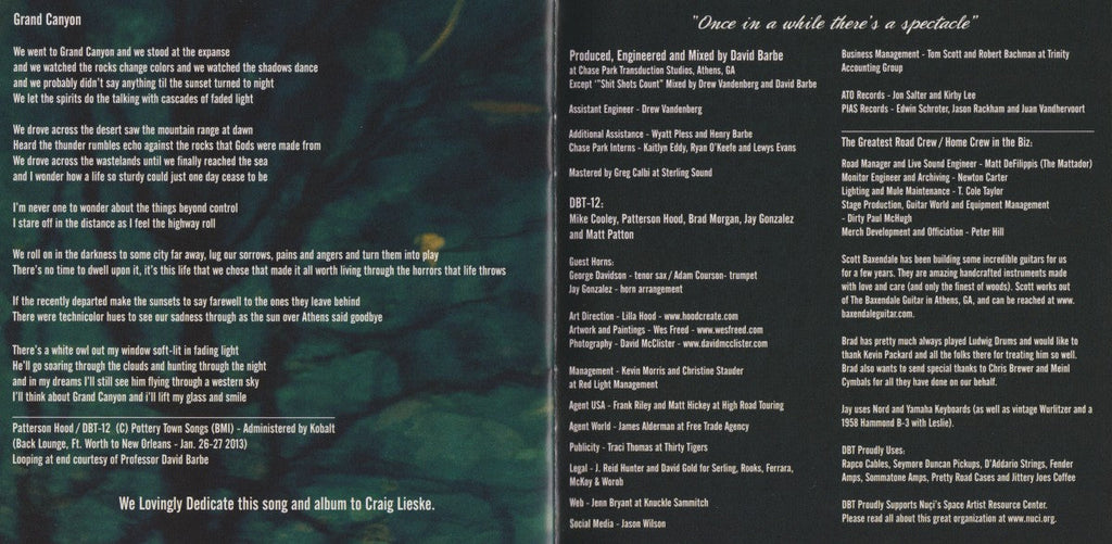 Drive-By Truckers – English Oceans Music CD