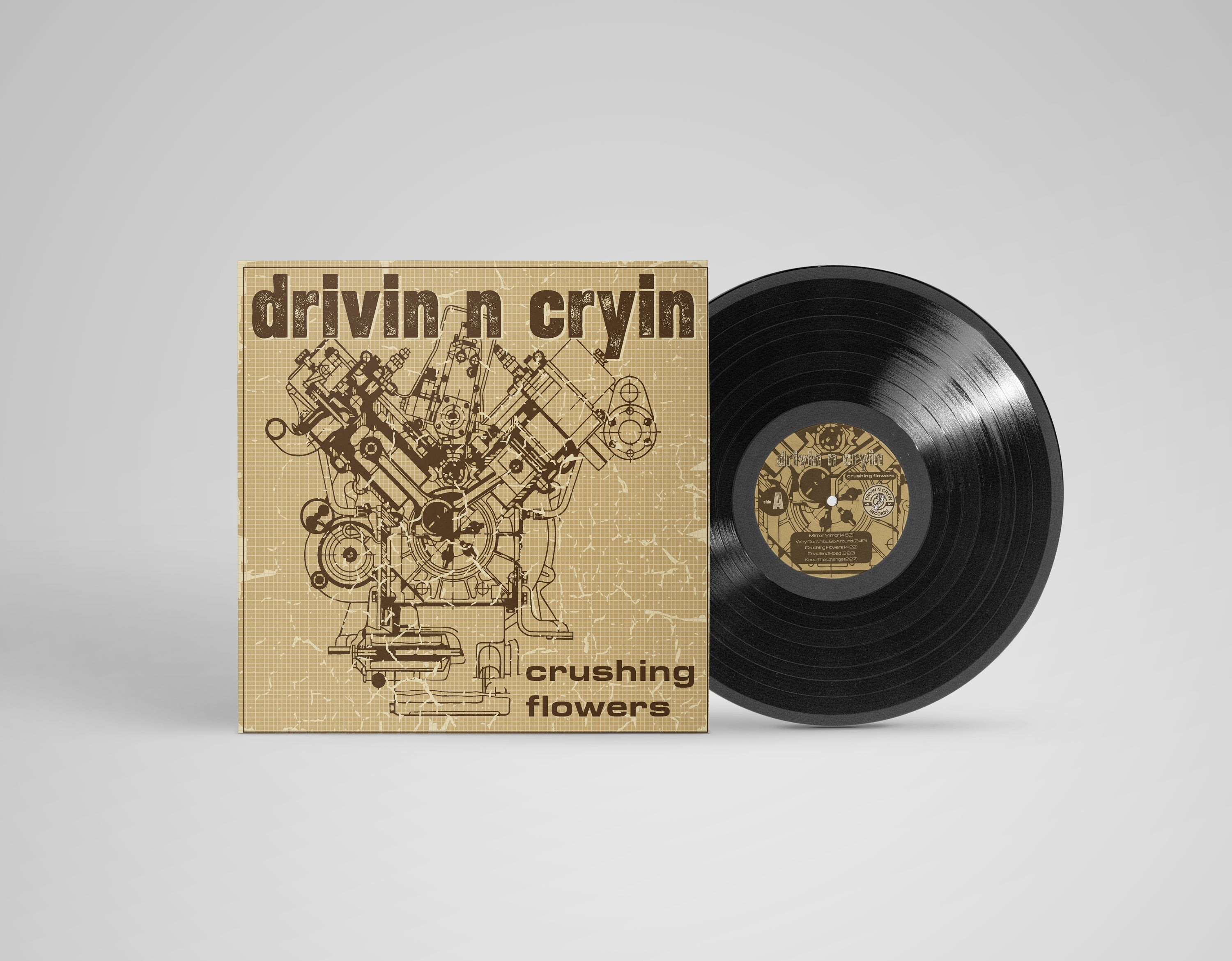 Crushing Flowers (Black Vinyl) Vinyl Record
