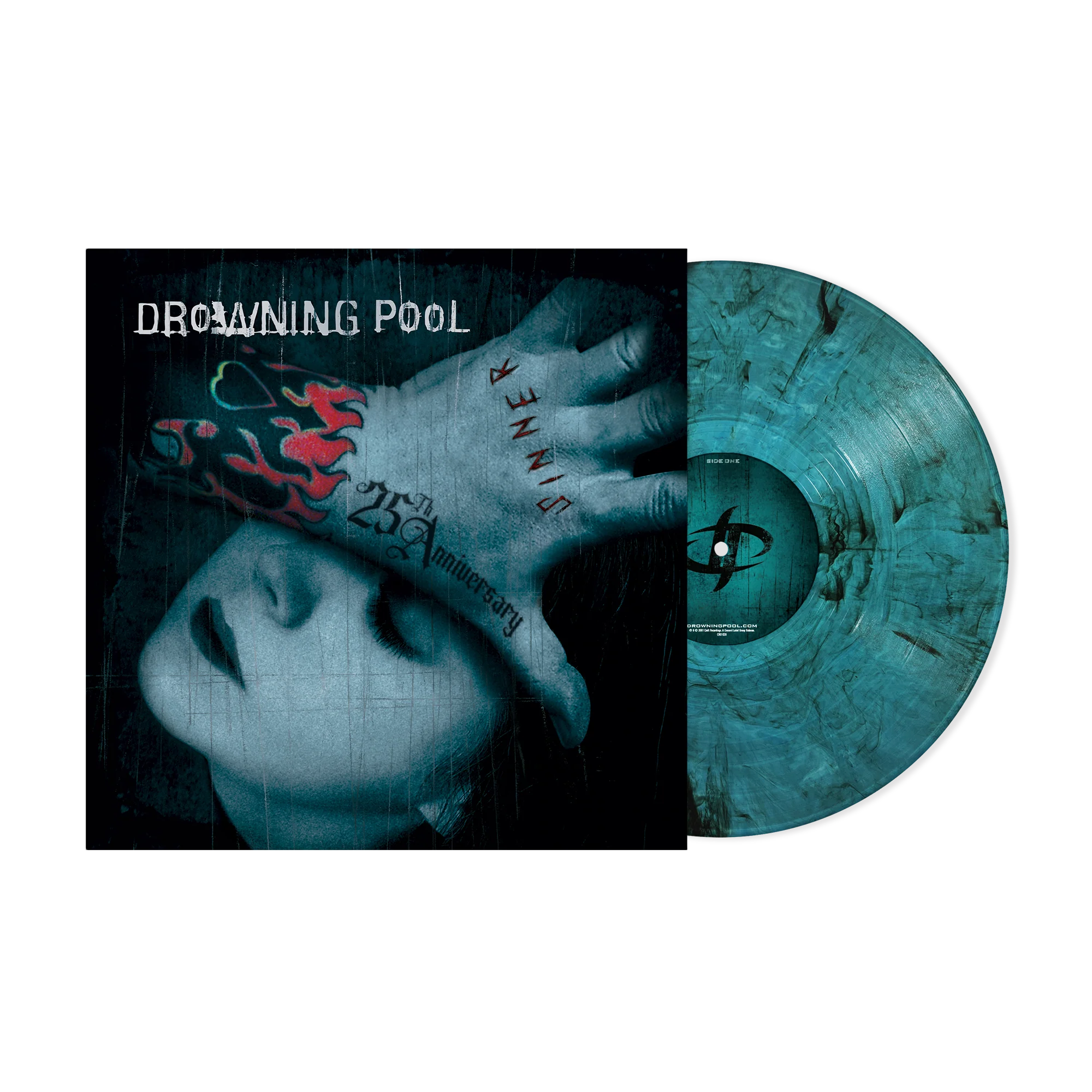 Drowning Pool - Sinner (25Th Anniversary Edition) [Sea Blue Smoke LP] Vinyl Record