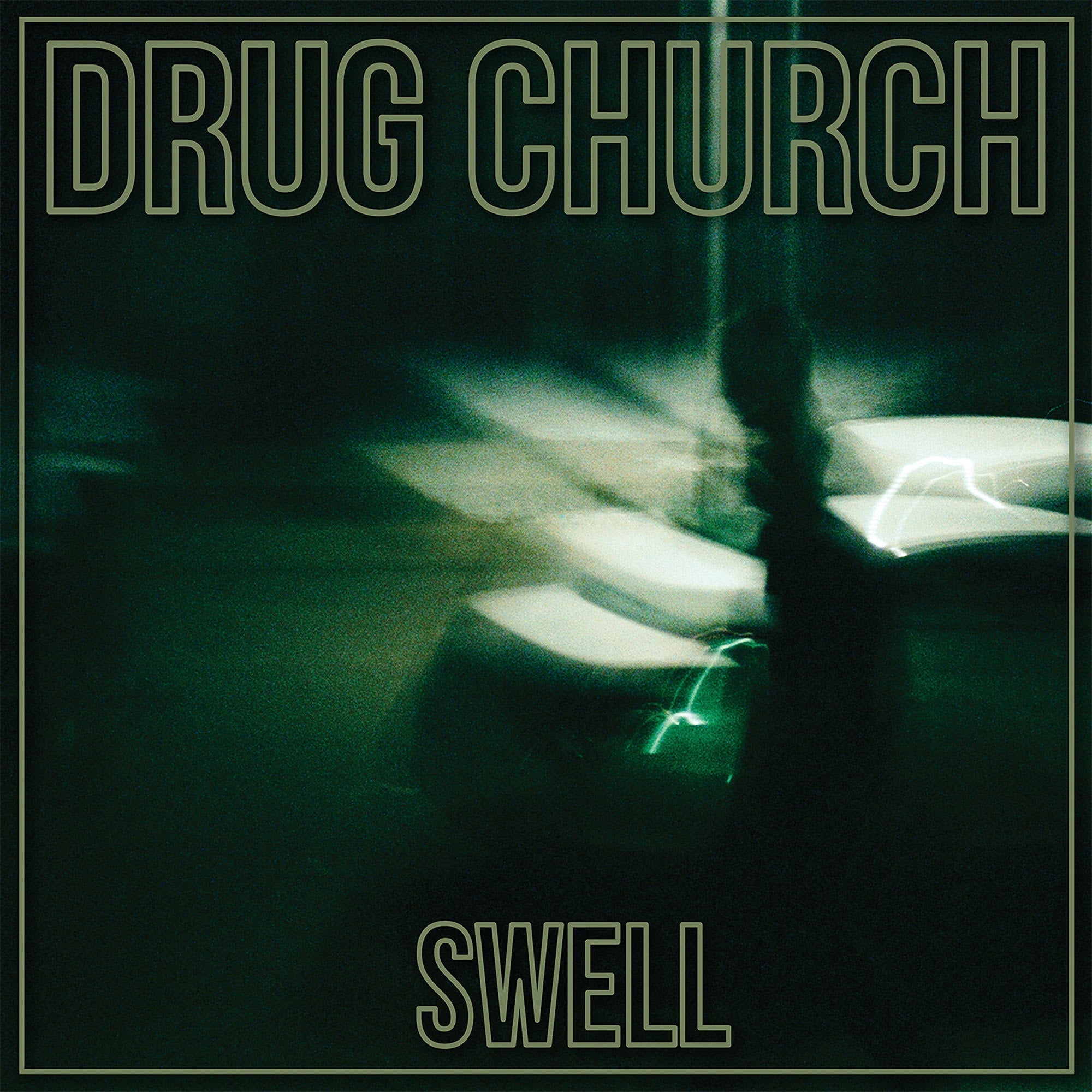 Drug Church - Swell (Indie Exclusive) [Olive/Violet W/ Black Splatter] Vinyl Record