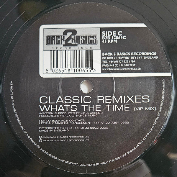 Various - Back 2 Back Classic Remixes (RECORD 2 ONLY)(VINYL) |