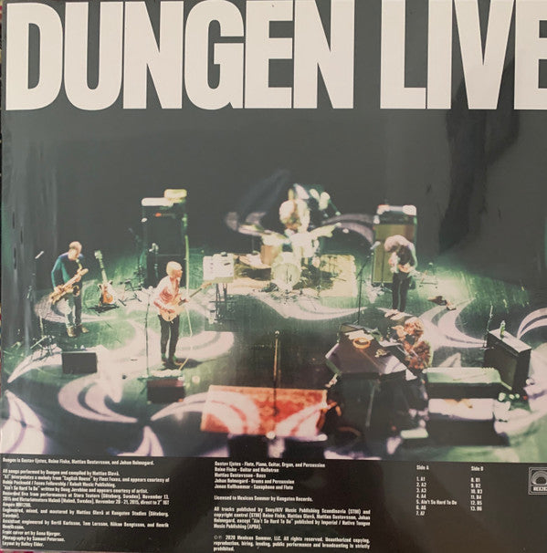 Dungen Live | Mint (M) Mint (M)