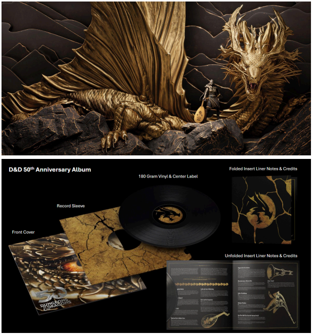 Dungeons & Dragons - Bardic Inspiration: A Musical Journey Through The Forgotten Realms Vinyl Record