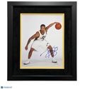 Trey Burke Utah Jazz Signed Basketball 11x14 Custom Framed Photo PSA