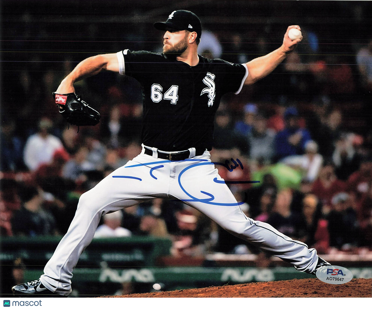 Josh Osich Chicago White Sox Signed 8x10 Photo PSA