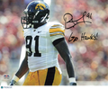 Broderick Binns Signed Iowa Hawkeyes Football 8x10 Photo PSA Autographed