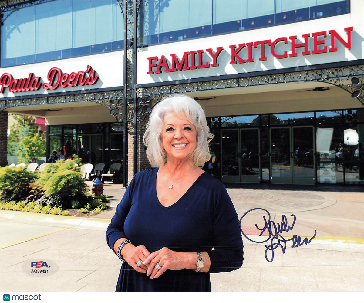 Paula Deen Signed 8x10 Photo PSA Autographed