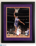 Grant Hill Phoenix Suns Signed Basketball 8x10 Custom Framed Photo PSA Auth