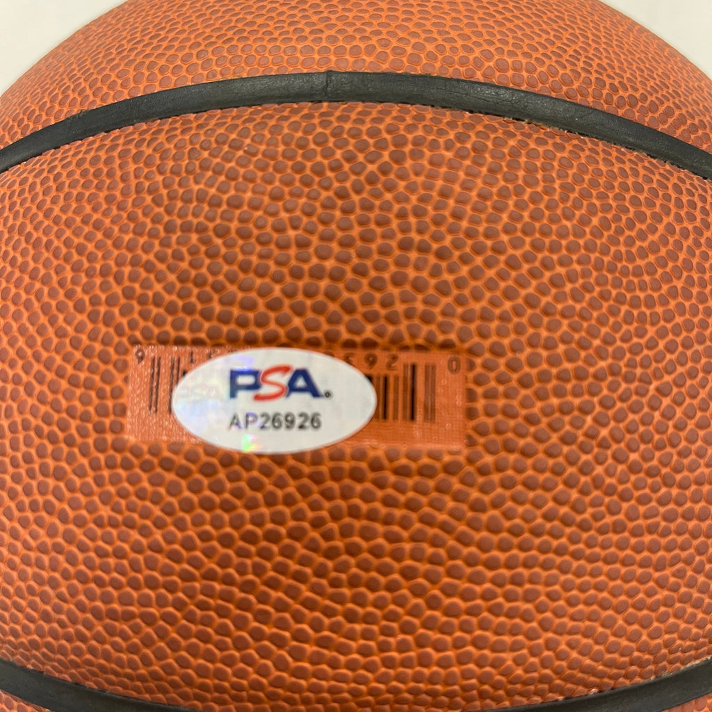 Ben Gordon Signed Basketball PSA Uconn Huskies "04 Champ"