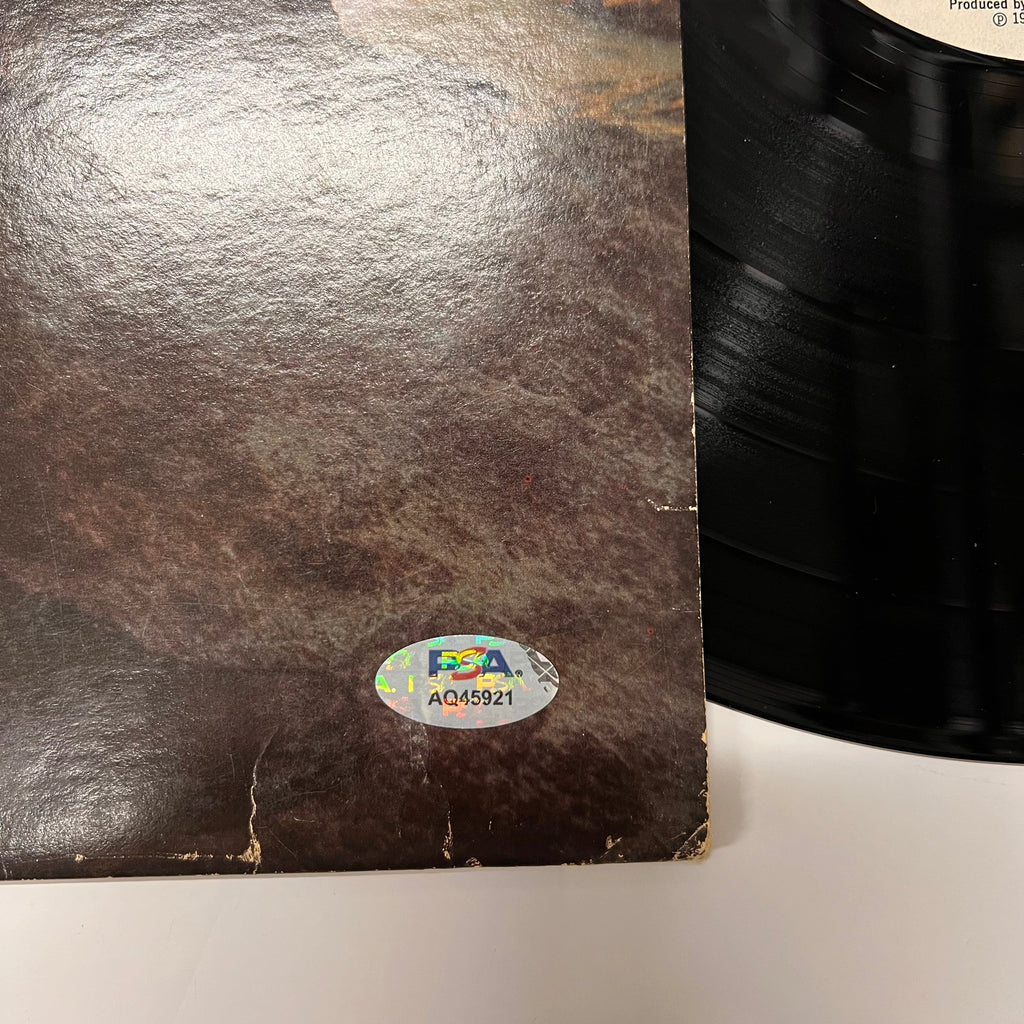 Booker T. Jones Signed Chronicles: Booker T. & Priscilla Jones Vinyl Album PSA