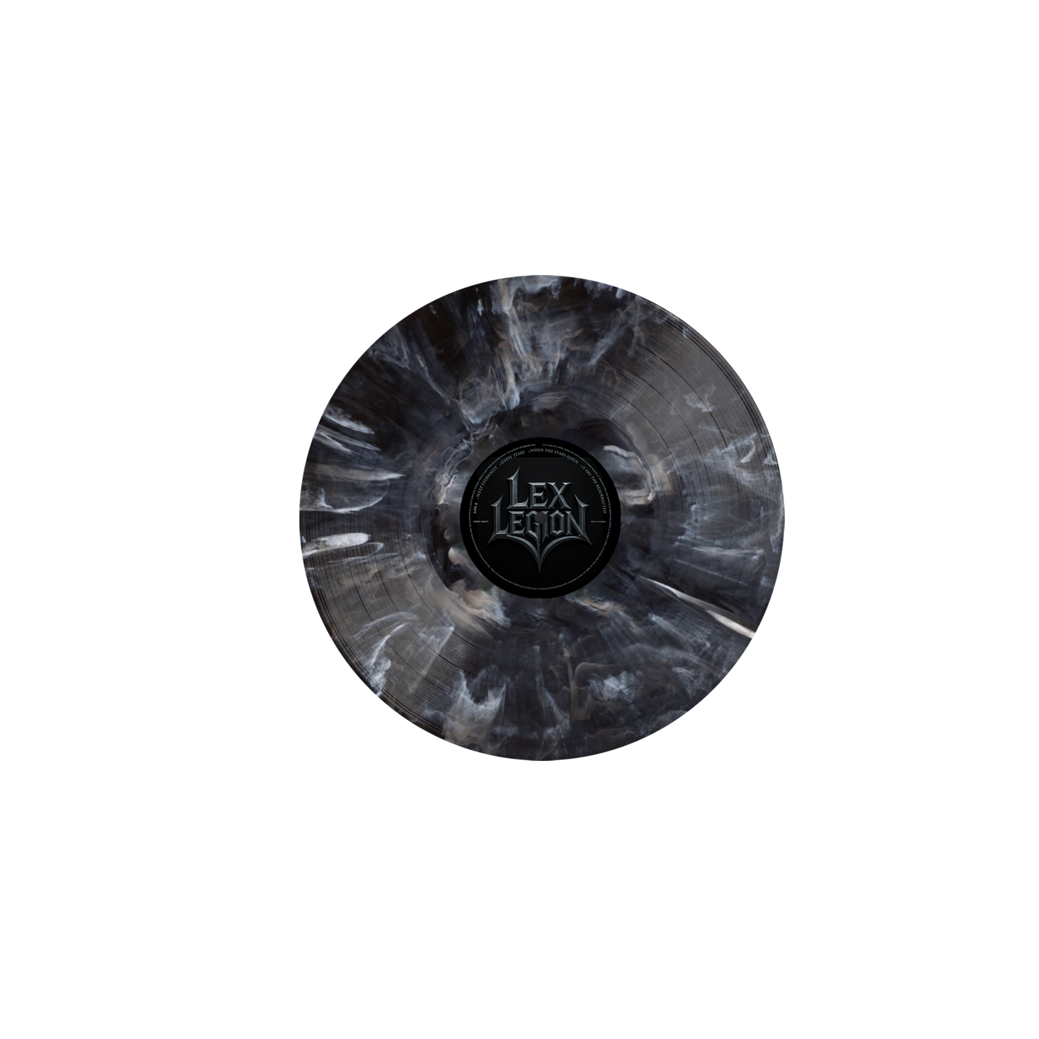 Lex Legion - “Lex Legion” Ashen Marble Vinyl Record