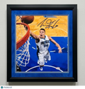 Aaron Gordon Orlando Magic Signed Basketball 11x14 Custom Framed Photo PSA
