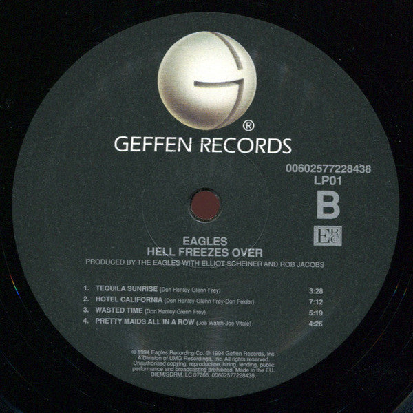 Eagles - Hell Freezes Over | Mint (M) Mint (M)