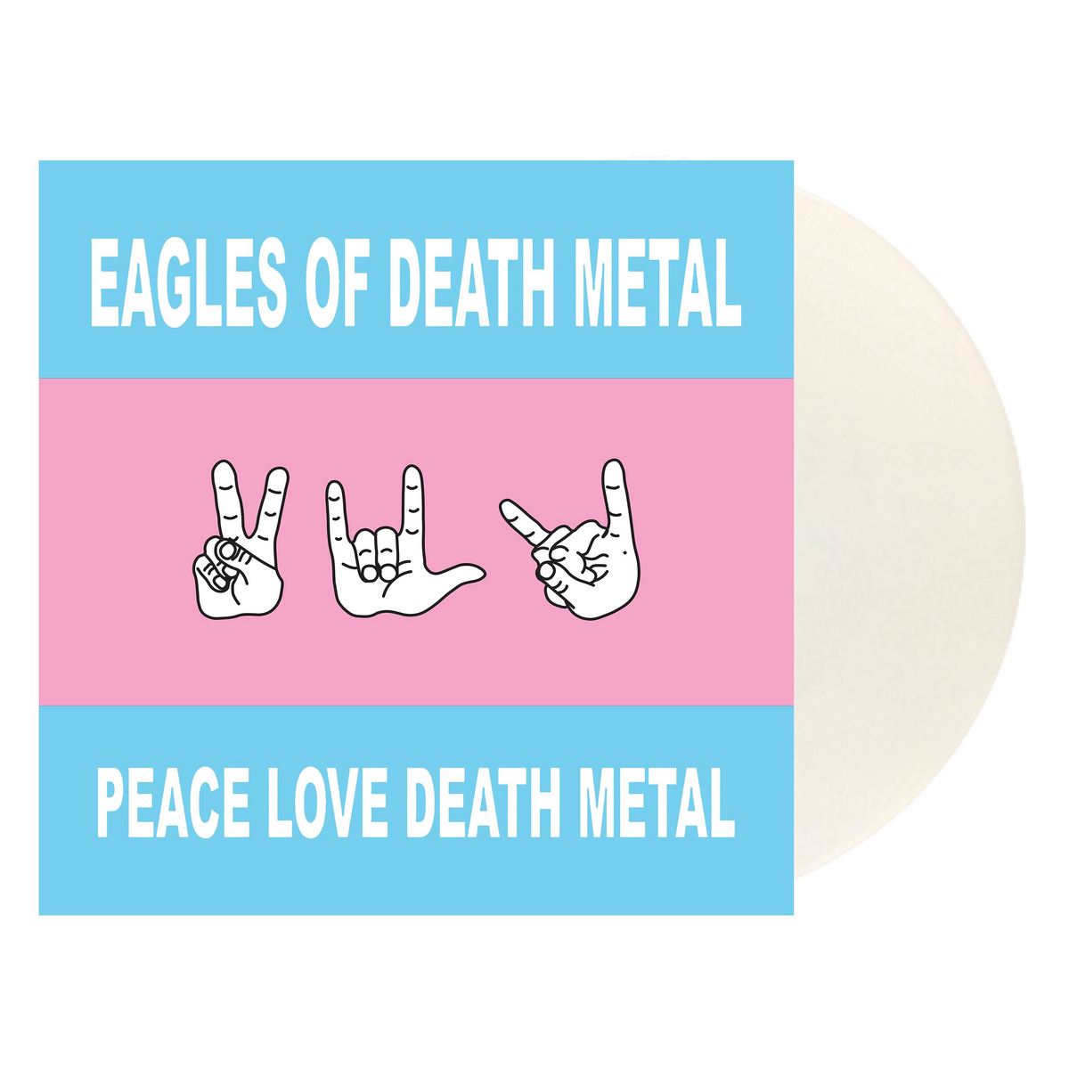 PRE-ORDER: Peace Love Death Metal (White Colored Vinyl) Vinyl Record
