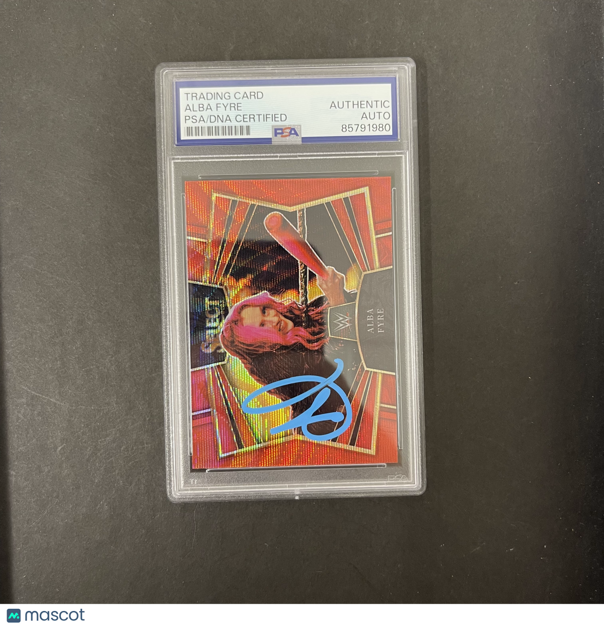 2023 Panini Select#18 Alba Fyre Signed Card PSA Autographed