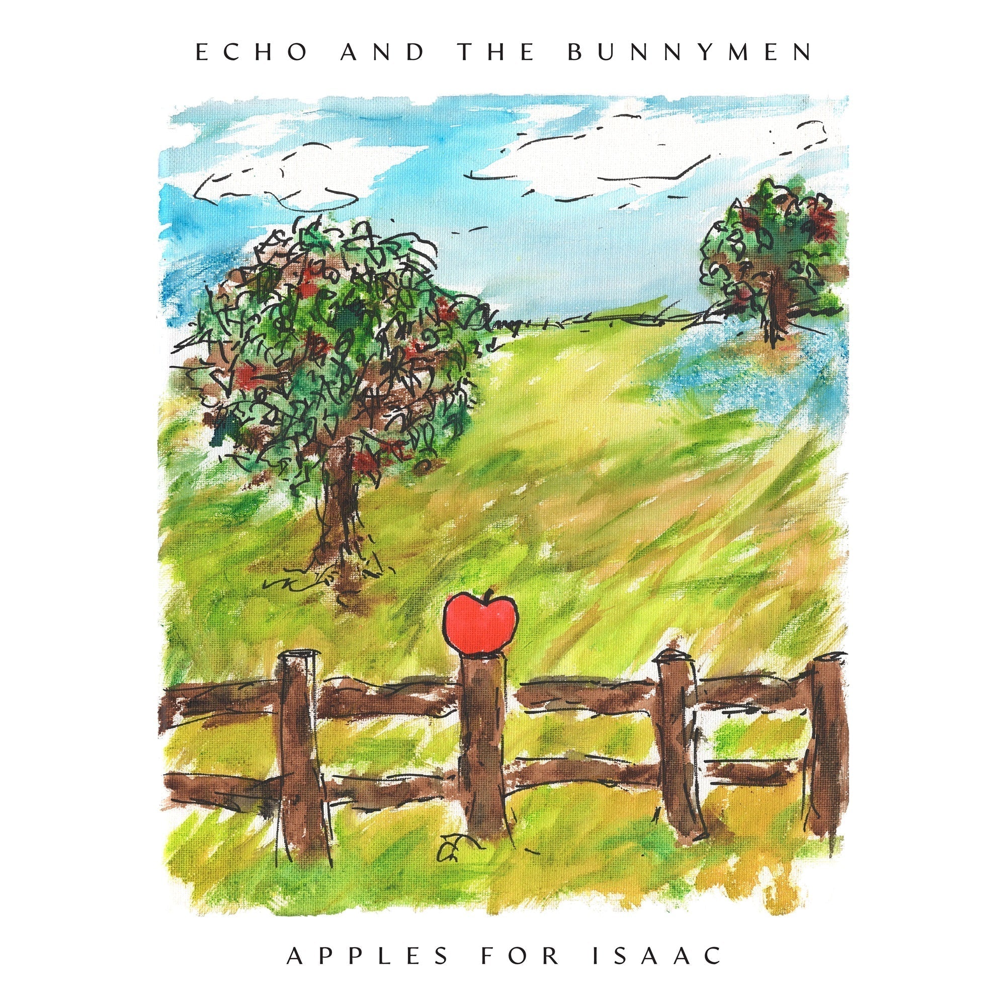 PRE-ORDER Echo & The Bunnymen - Apples For Isaac (Indie Exclusive) [Green Splatter LP] [Vinyl] Vinyl Record
