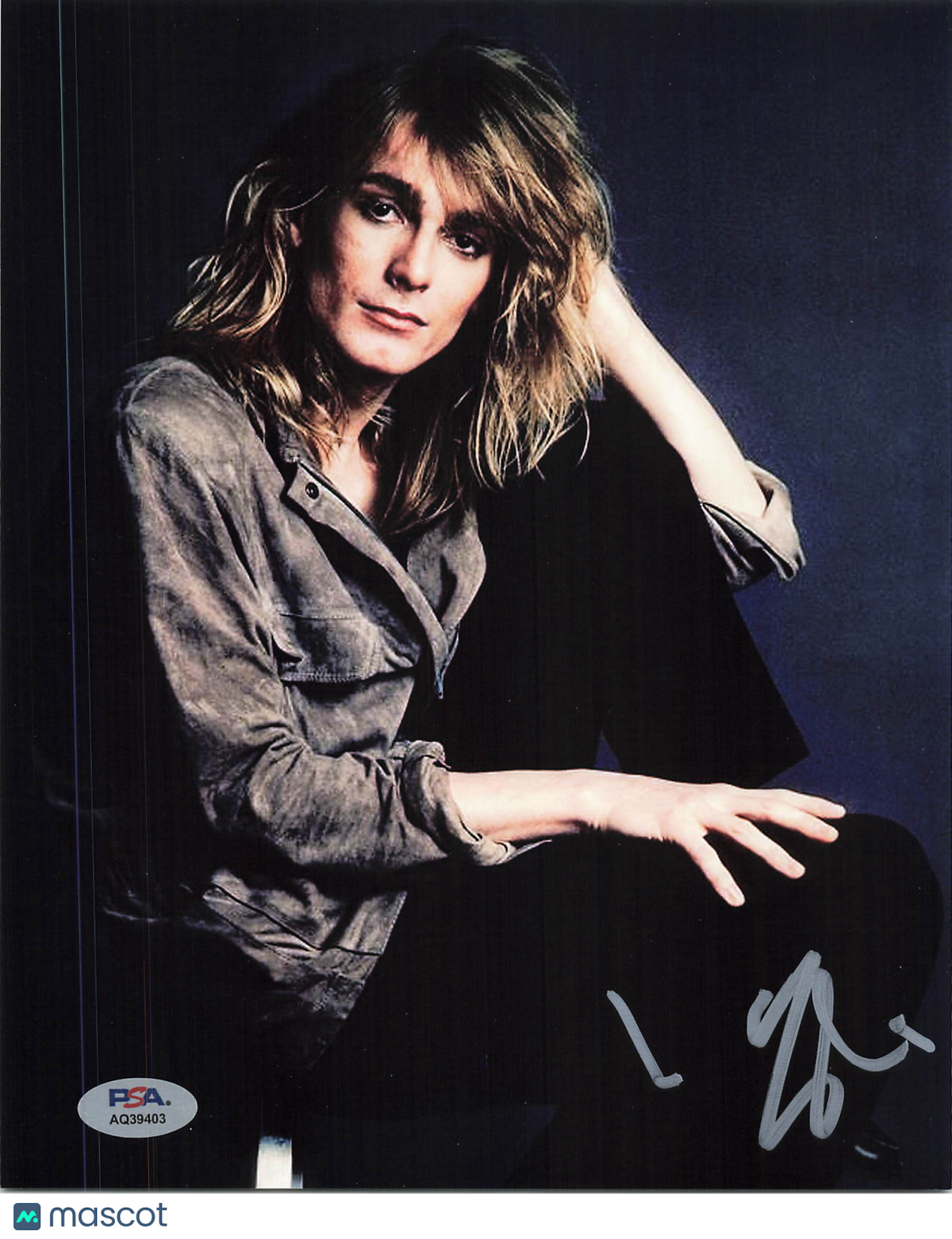 Robin Zander Signed 8x10 Photo PSA Autographed