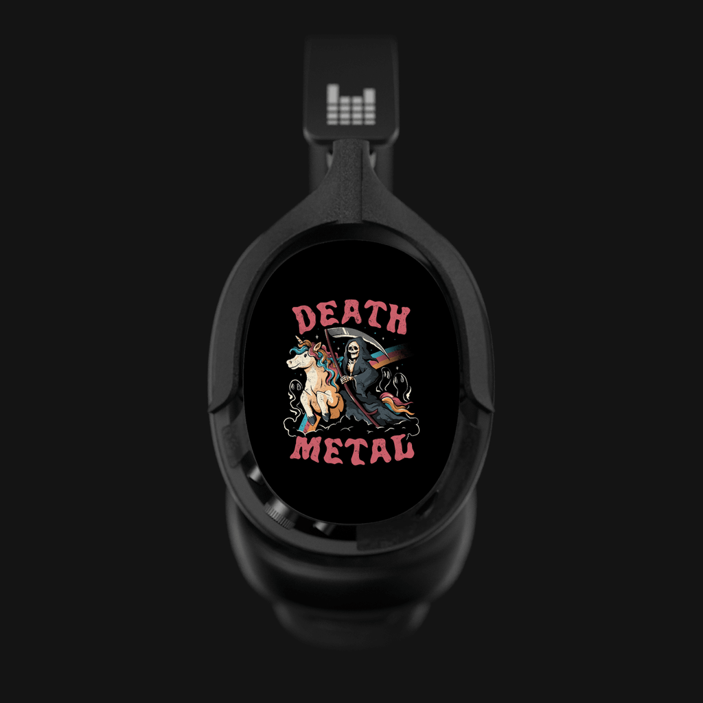 Death Metal By @Eduely Studio Limited Edition Heavys Headphone Shells & Headphone Bundle