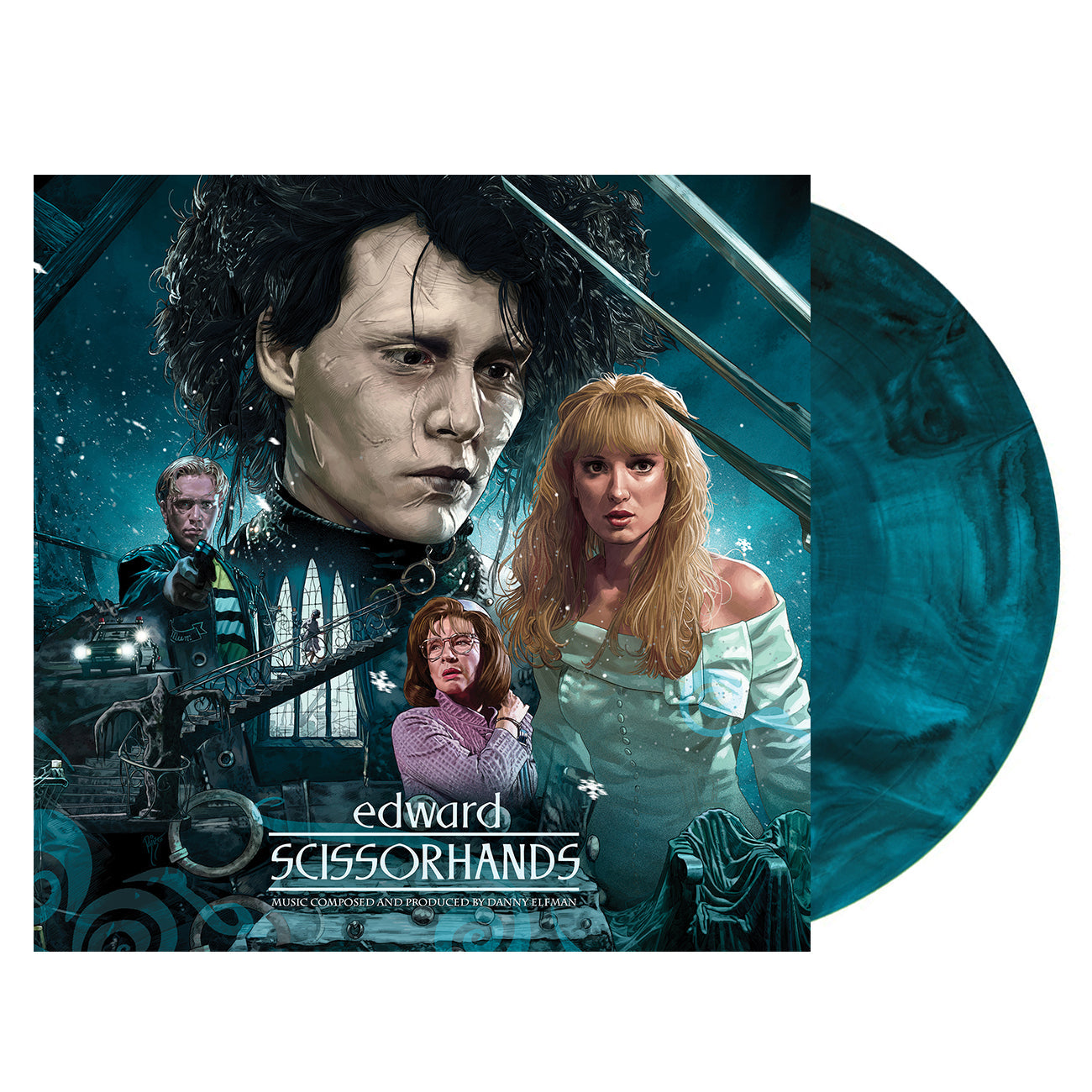 Edward Scissorhands OST (Midnight Sculptor, Limited Exclusive) Vinyl Record
