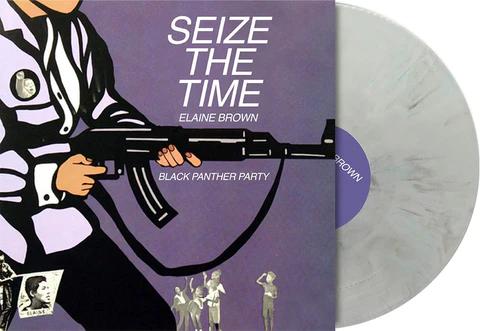 Elaine Brown - Seize The Time - Black Panther Party (Colored Vinyl, White) Vinyl Record