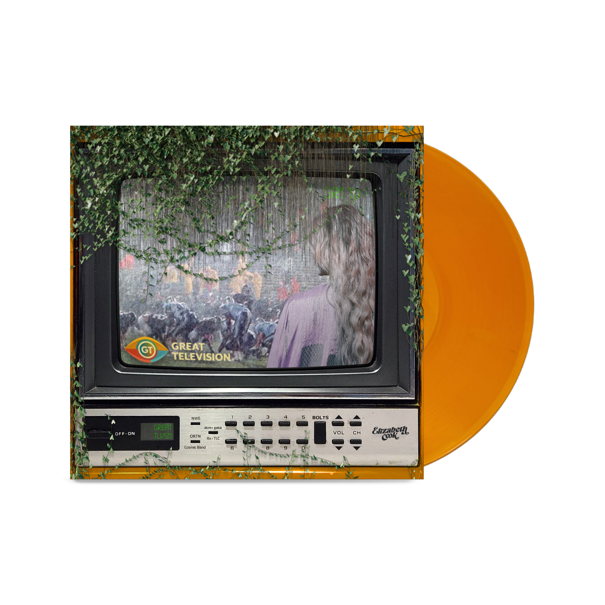 Elizabeth Cook - Great Television [Malibu Orange Vinyl] Vinyl Record