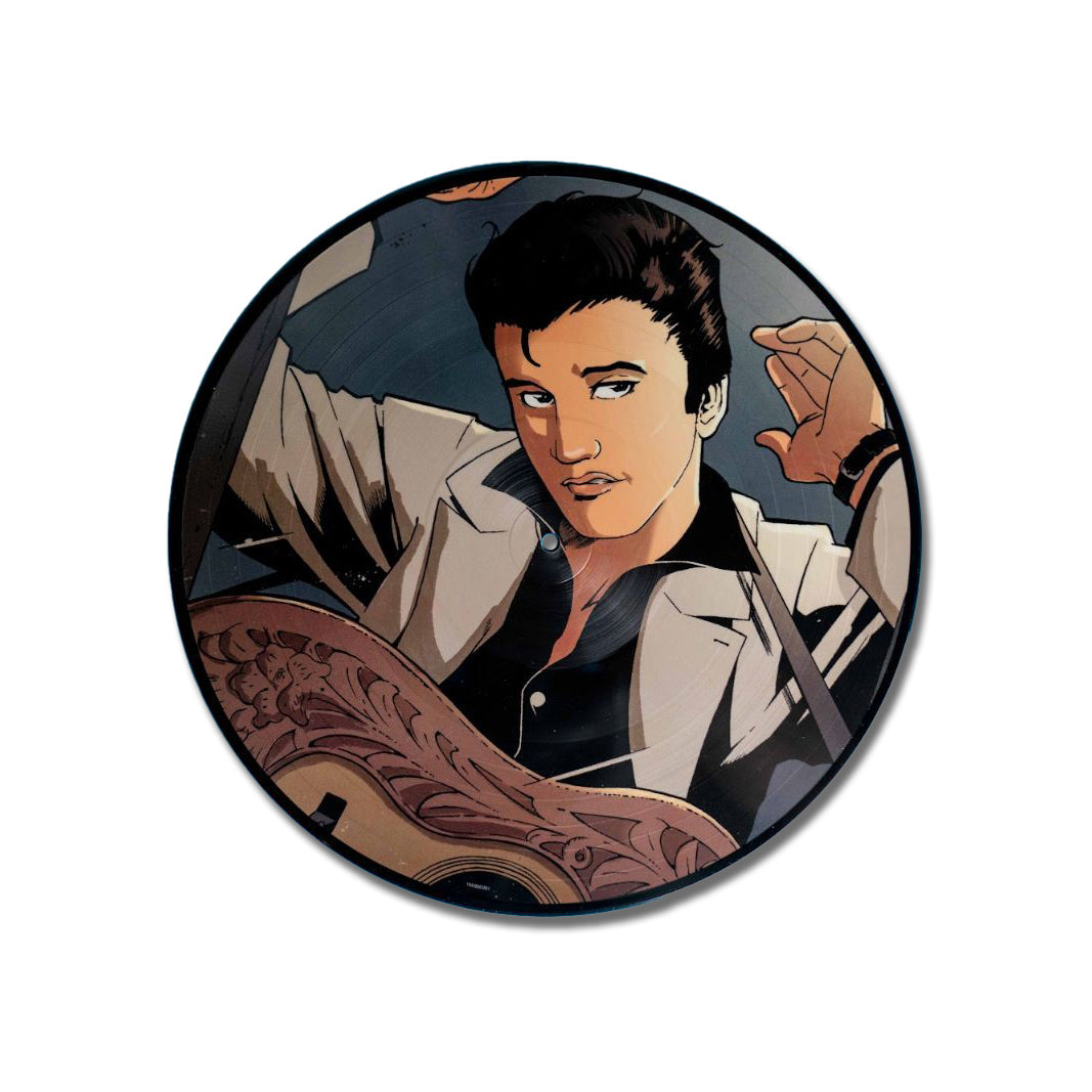 Elvis Presley (1956 Self-Titled Album) Limited Edition Picture Disc Vinyl Record LP & Book