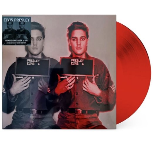 Elvis Presley - Number Ones (USA And UK) (Limited Edition, Red Colored Vinyl) [Import] Vinyl Record