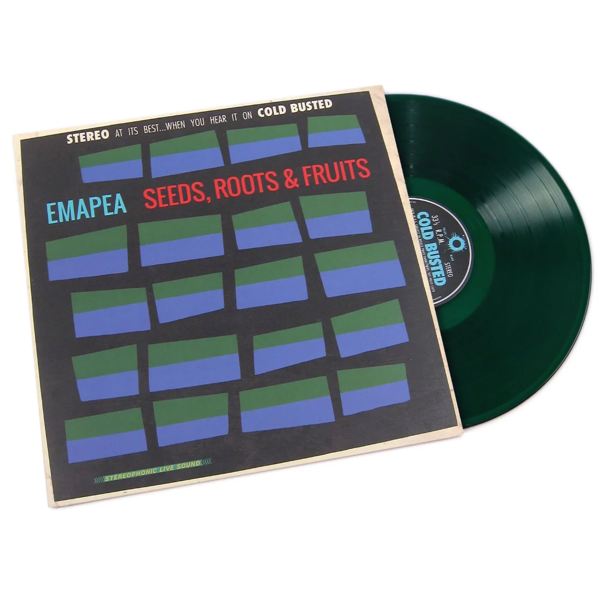 Seeds, Roots & Fruits (Transparent Dark Green Colored 180 Gram Vinyl) Vinyl Record