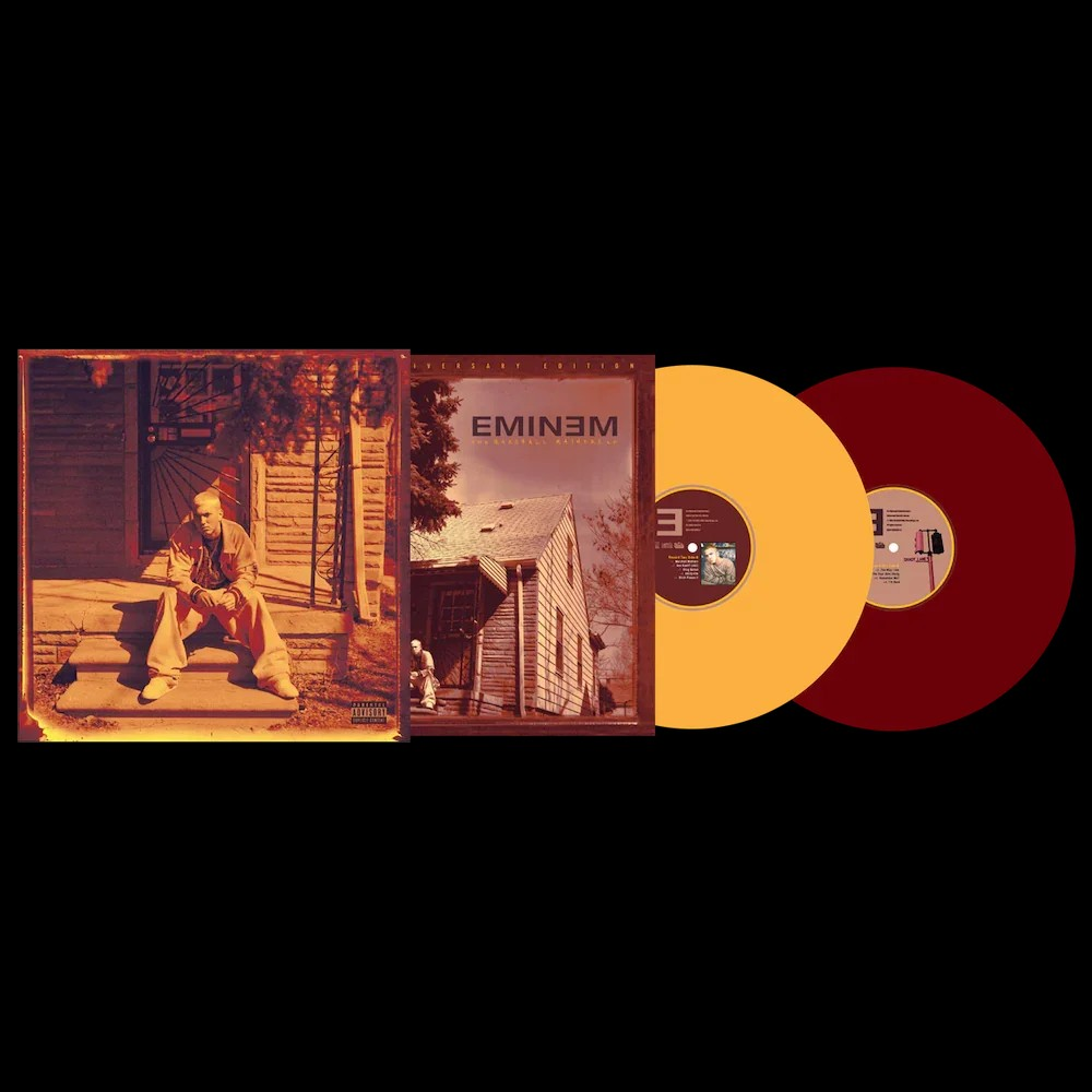 Marshall Mathers LP (Limited Edition, 180-Gram Gold & Dark Red Colored Vinyl with Poster [Import] (2 Lp's) Vinyl Record