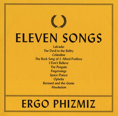 Eleven Songs Vinyl Record