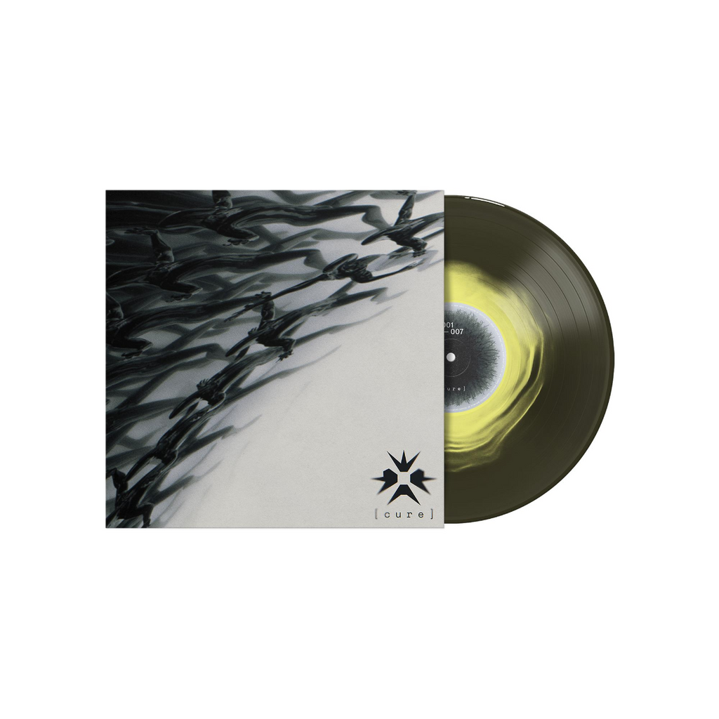 Erra Cure (Transparent Yellow & Black Galaxy) Vinyl Record
