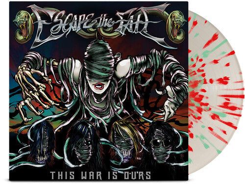 Escape the Fate - This War Is Ours: Anniversary Edition [Explicit Content] (Colored Vinyl, White, Red, Green) Vinyl Record