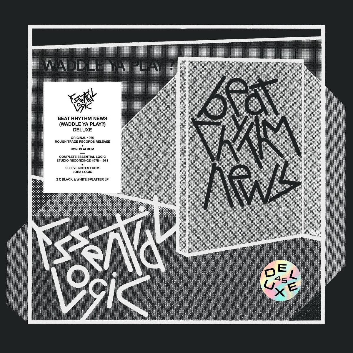 Beat Rhythm News (Waddle Ya Play?) (45Th Anniversary ¬†Edition) (Deluxe Edition, Black & White Splatter Vinyl) Vinyl Record