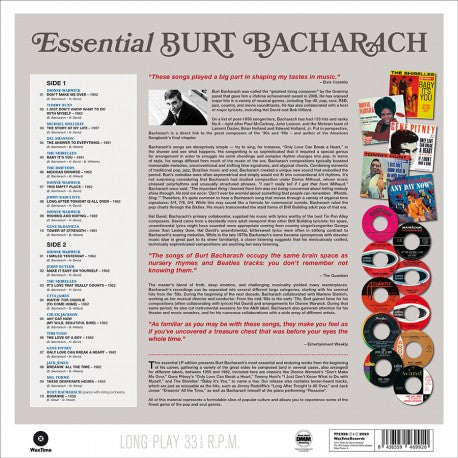 Burt Bacharach - Essential Burt Bacharach: Celebrating 95 Years Of Burt Bacharach