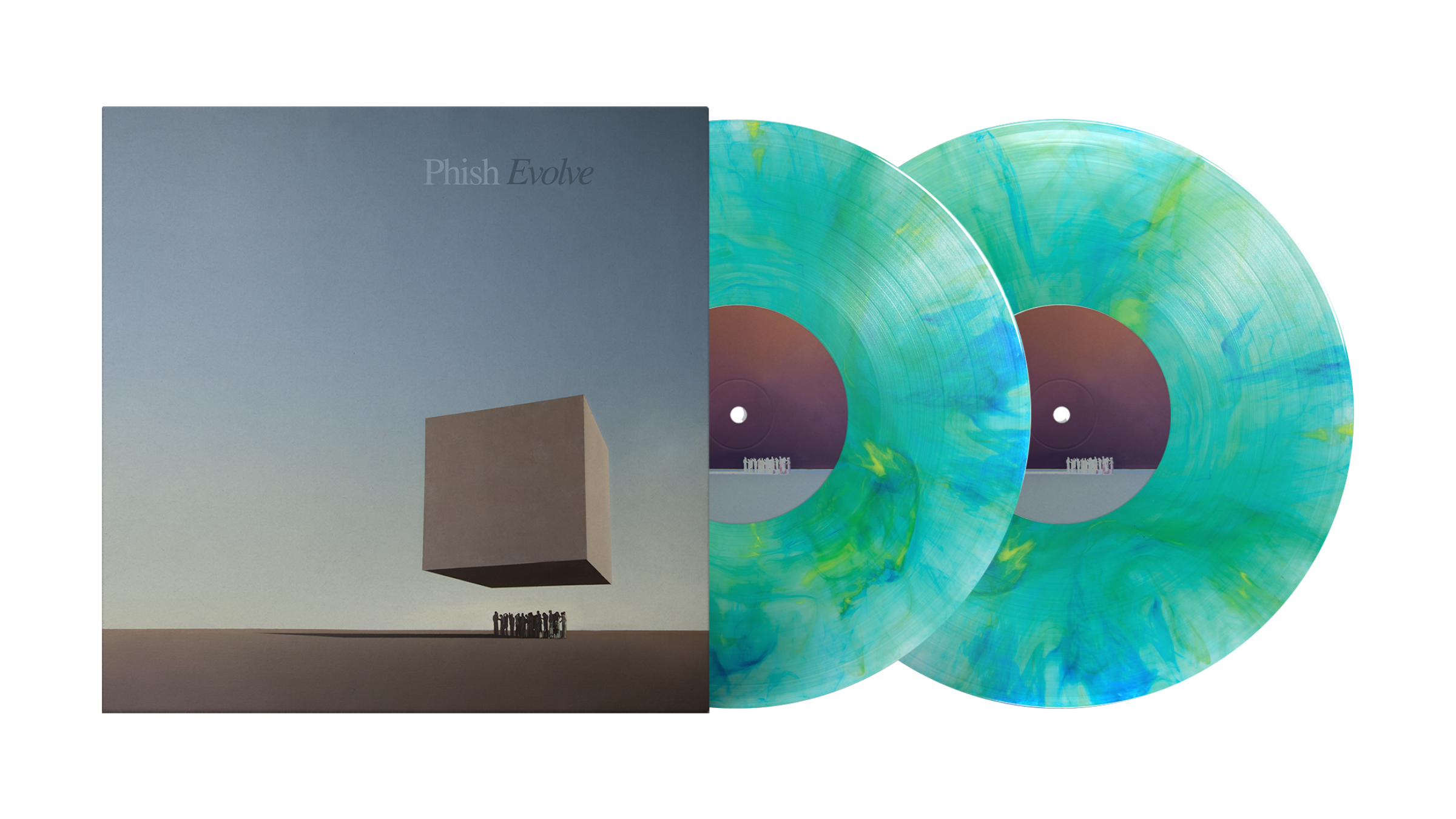 Phish - Evolve (IEX 2LP Solar Discus Algae Blend) Vinyl Record