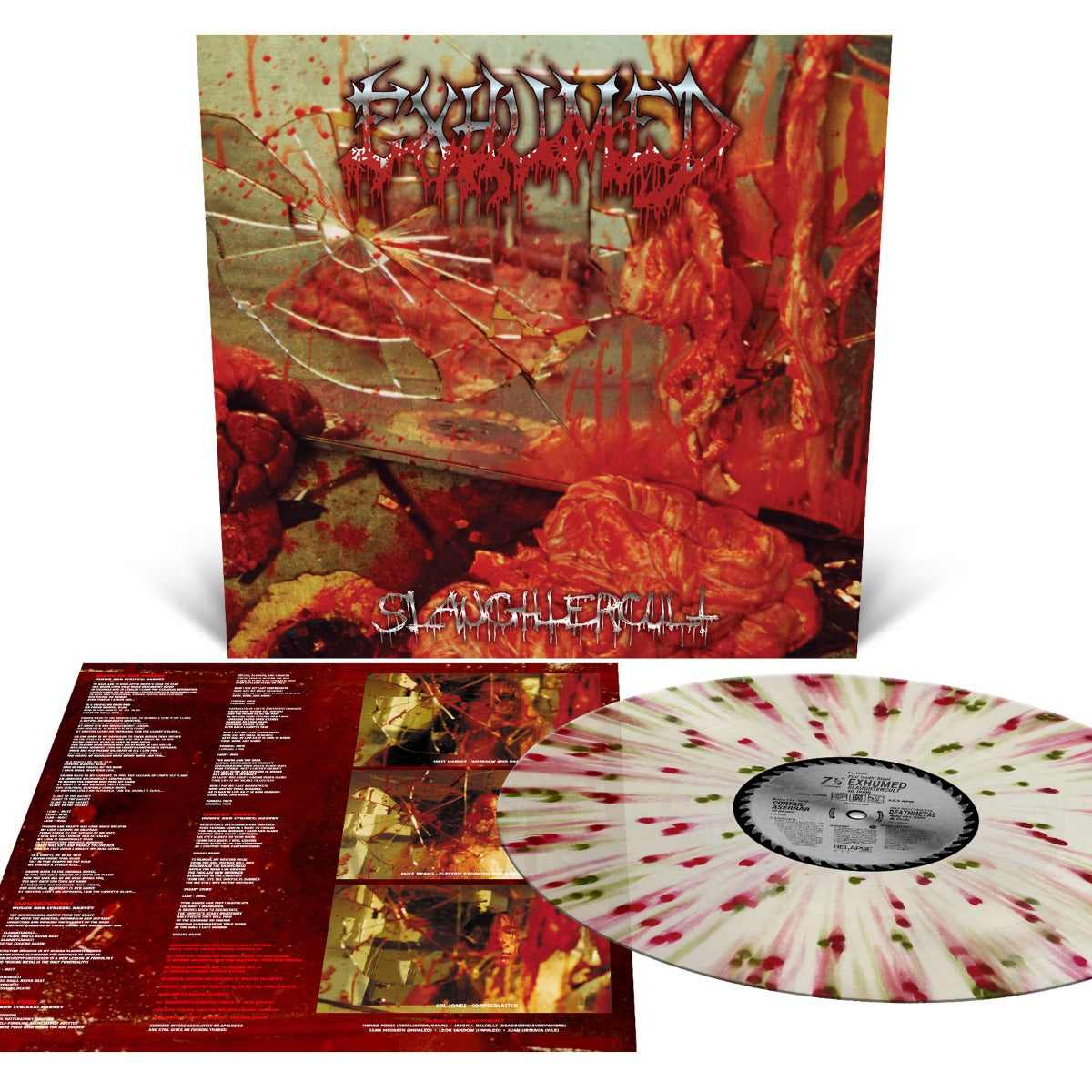 Slaughtercult (Milky Clear with Splatter) (Vinyl) Vinyl Record