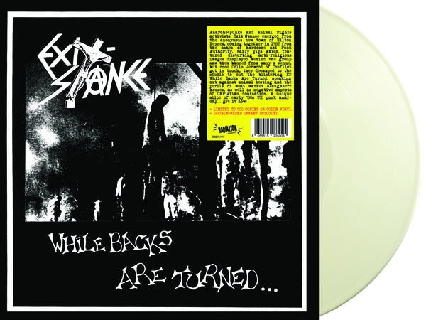 While Backs Are Turned... (White Vinyl) Vinyl Record