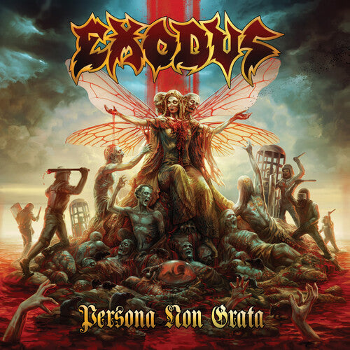 Exodus - Persona Non Grata (Clear W/ Gold & Black & Turquoise Splatter Colored Vinyl) (2 Lp's) Vinyl Record