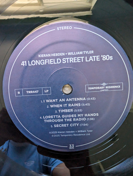 41 Longfield Street Late '80s (VINYL) | Mint (M) Mint (M)