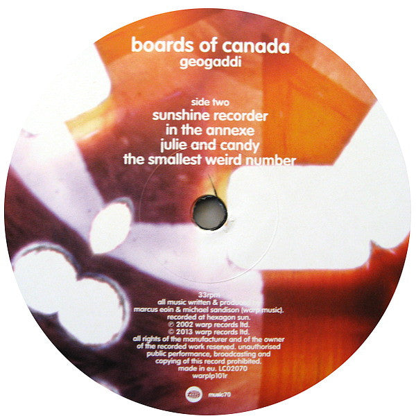 Boards Of Canada - Geogaddi (3xVINYL) | Mint (M) Mint (M)