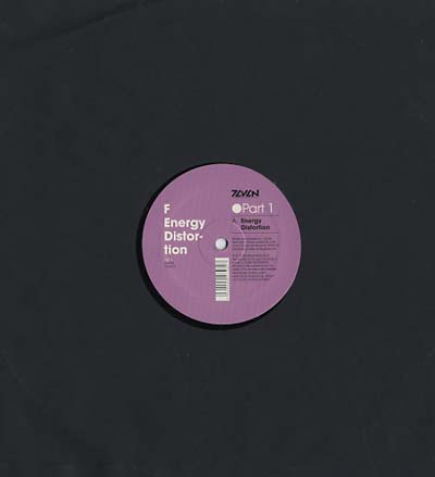 Energy Distortion Part 1 Vinyl Record
