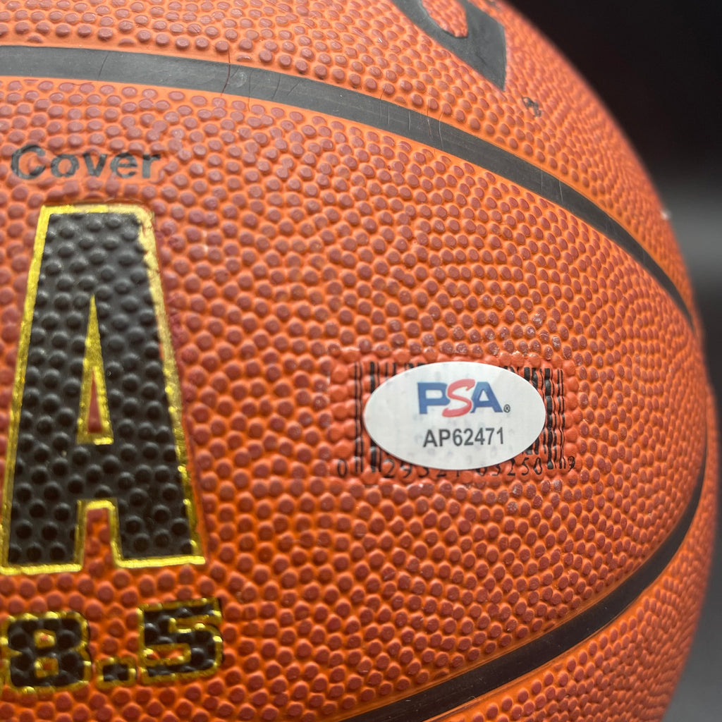 Andre Iguodala signed Basketball PSA Golden State Warriors autographed