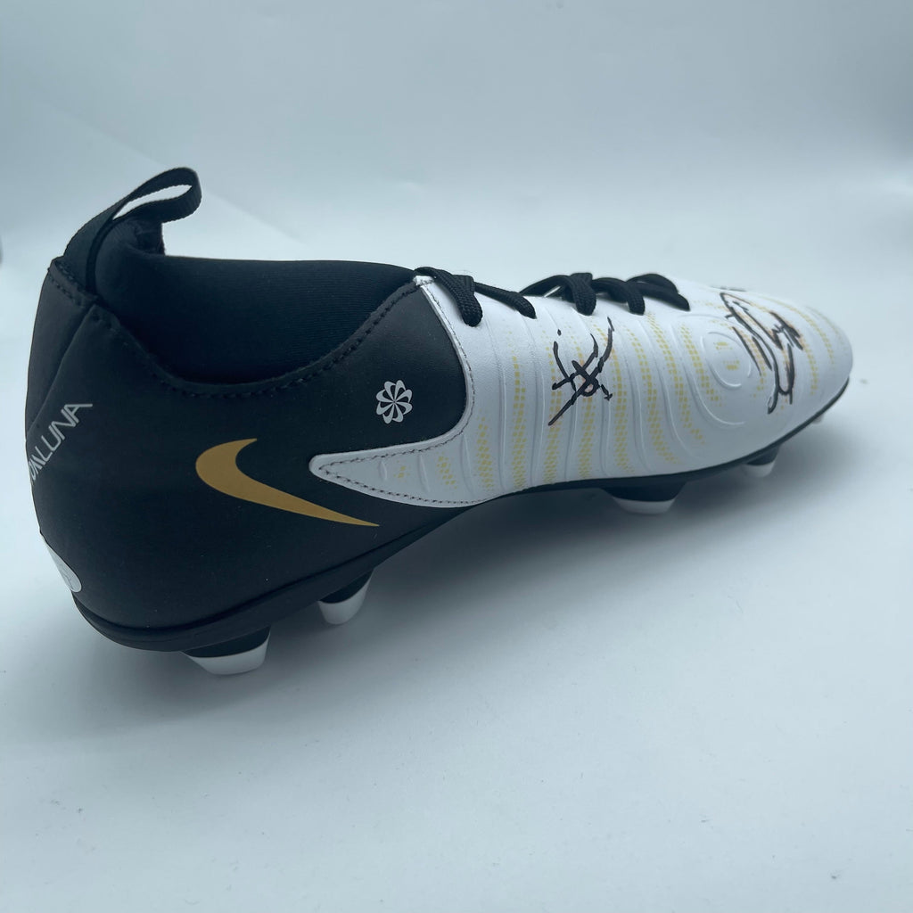 Salma Paralluelo, Aitana Bonmati, Alexia Putellas Signed Soccer Cleat JSA