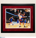 John Collins Atlanta Hawks Signed Basketball 11x14 Custom Framed Photo
