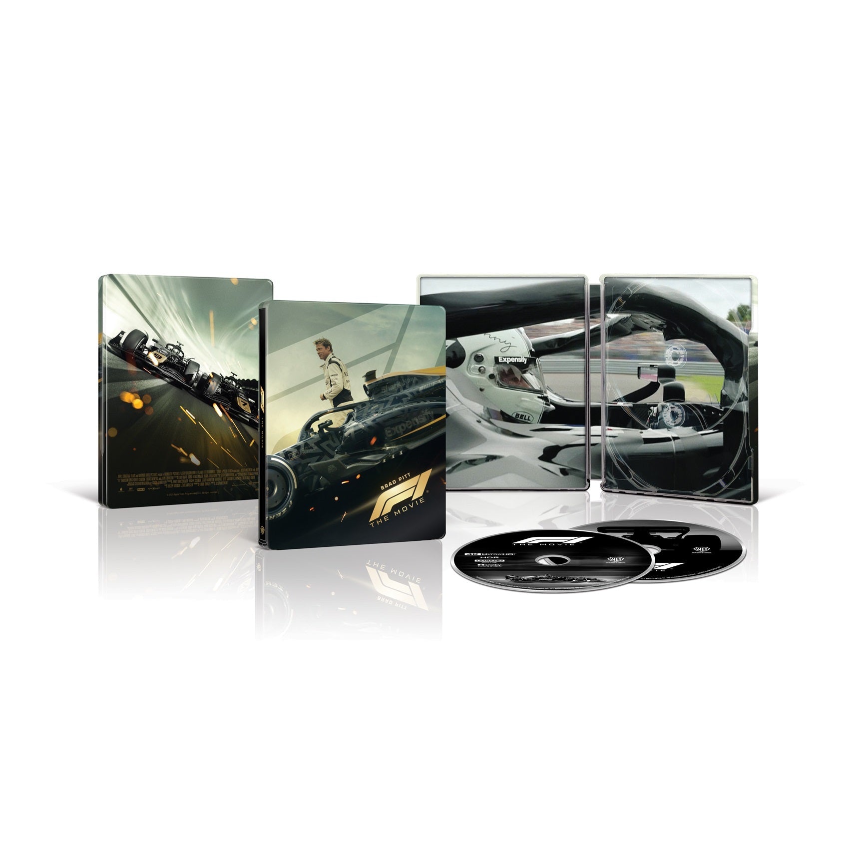 F1: The Movie - Limited Edition Steelbook (4K Ultra HD + Blu-ray) - Used