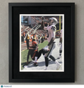 Seth Roberts Signed Oakland Raiders 11x14 Custom Framed Photo PSA Autographed